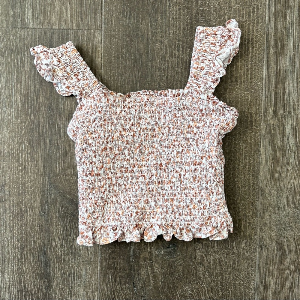 Cat & Jack Smocked Tank Top - XS Size 4/5